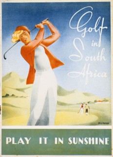 Pamphlet advertising golfing resorts in South Africa, c1930s. Artist: Unknown