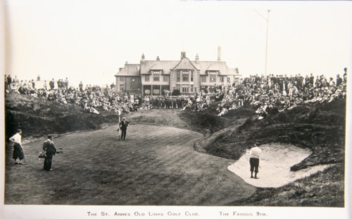 The St Annes Old Links golf club. The famous ninth. Artist: Unknown