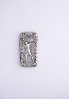 Vesta case, American, 1890s. Artist: Unknown