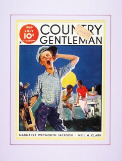 Cover of 'Country Gentleman' magazine, American, July 1935. Artist: Unknown