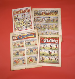 Children's comics with golfing themes, c1950s-c1960s. Artist: Unknown