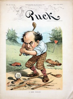 Puck magazine cover, August 19, 1903. Artist: Unknown
