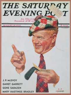 Cover of Saturday Evening Post, August 1935. Artist: Unknown
