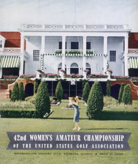 Programme for 42nd US Women's Amateur Championship, 1938. Artist: Unknown