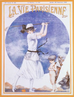 Cover of La Vie Parisienne, French magazine, 23 September 1922. Artist: Unknown