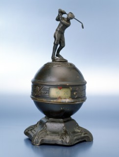 Statuette of golfer, c1910. Artist: Unknown