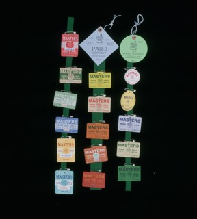 Selection of Masters tickets, 1964-1989. Artist: Unknown