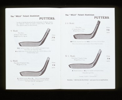 'Mills' patent aluminium putters, c1900s. Artist: Unknown