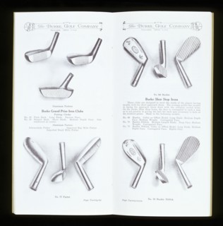Page from a golf equipment catalogue, c1920-c1960. Artist: Unknown