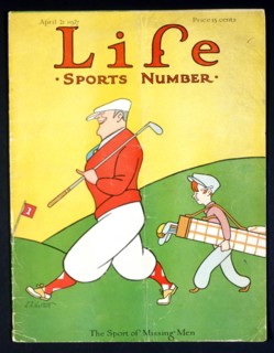 Cover of "Life" magazine, 21 April 1927. Creator: Unknown.