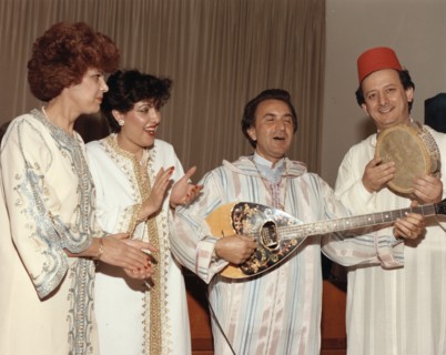 Michael Abittan at a Moroccon evening, March 1989. Artist: Sidney Harris