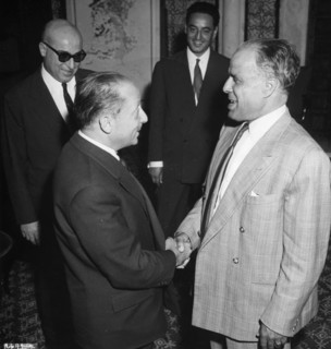 Habib Bourgibe (1903-2000), Tunisian President. Artist: Unknown