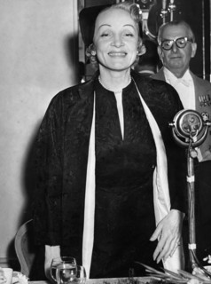 Marlene Dietrich (1901-1992), German born actress, 1955. Artist: Unknown