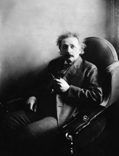 Albert Einstein (1879-1955), German, Physicist. Artist: Unknown
