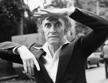 Marcel Marceau (1923-1999), French mime artist. Artist: Unknown