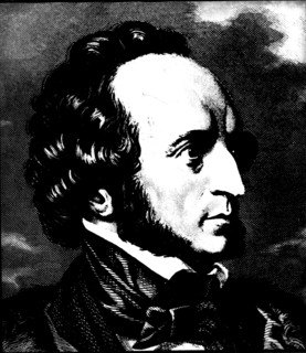 Felix Mendelssohn (1809-1847), German composer. Artist: Unknown
