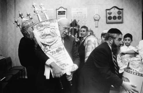 Torah Procession, 1995. Artist: John Nathan