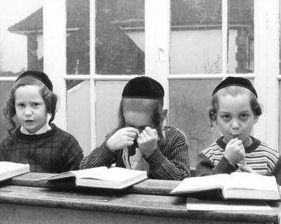 Jewish primary school children, c1980s? Artist: Sidney Harris