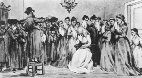 'Serenading the Bride', 1902. Artist: Unknown