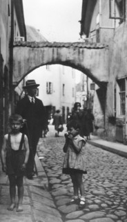 Barefoot boy in Vilna Ghetto, USSR, World War II, 1939-1944. Artist: Unknown