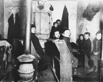 Talmud school, Herster Street, New York, USA, (c1900?). Artist: Unknown