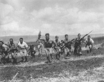 Special Night Squads training in Palestine, late 1930s. Artist: Unknown