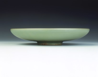 Green Jun stoneware saucer, Northern Song dynasty, China, 11th-early 12th century. Artist: Unknown