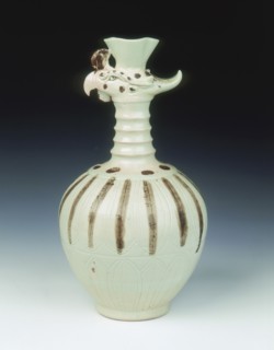 Phoenix-headed ewer, Five Dynasties-Northern Song dynasty, China, 10th-early 11th century. Artist: Unknown