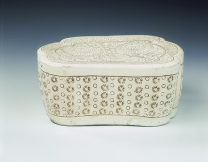 Cizhou stoneware pillow, Northern Song dynasty, China, 11th century. Artist: Unknown