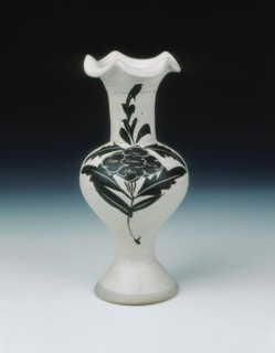 Cizhou stoneware vase, late Northern Song dynasty, China, early 12th century. Artist: Unknown