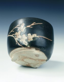Jizhou black glazed flower pot, Southern Song dynasty, China, 13th century. Artist: Unknown