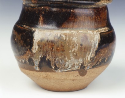 Rice measure jar with Jizhou type black glaze, Southern Song dynasty, China, 13th century. Artist: Unknown