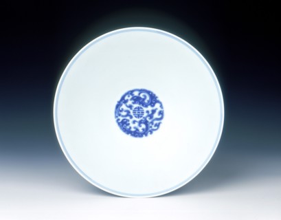 Blue and white bowl, Yongzheng period, Qing dynasty, China, 1723-1735. Artist: Unknown