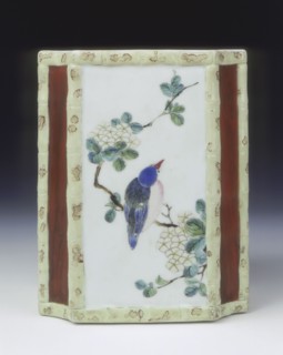 Famille rose brushpot, Yongzheng period, Qing dynasty, China, 1723-1735. Artist: Unknown
