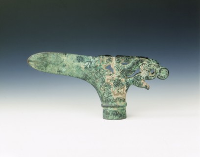 Bronze dagger axe, Eastern Zhou dynasty, China, 6th-early 5th century BC. Artist: Unknown