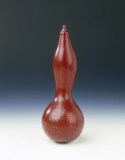Patterned gourd, China, mid-late 17th century. Artist: Unknown
