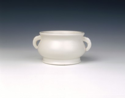 Dehua blanc de chine censer, Ming-Qing dynasty, China, mid 17th century. Artist: Unknown