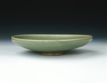 Green Jun saucer, Jin dynasty, China, 1127-1234. Artist: Unknown