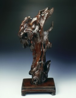 Jichimu wood natural sculpture, early Qing dynasty, China, 17th-early 18th century. Artist: Unknown