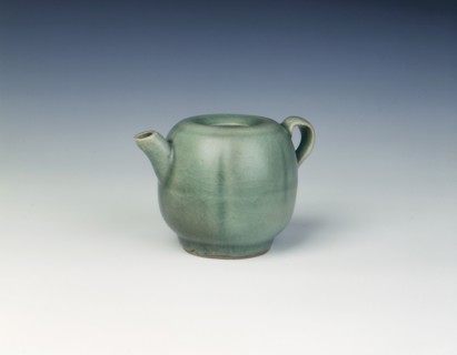 Longquan melon-shaped ewer, Yuan dynasty, China, 1279-1368. Artist: Unknown