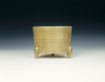 Celadon tripod censer, China or Vietnam, 11th-13th century. Artist: Unknown
