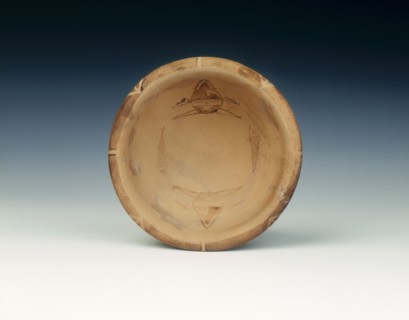 Painted pottery bowl, Neolithic period, China, 6th-3rd millenium BC. Artist: Unknown
