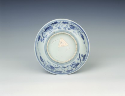 Blue and white dish, Ming dynasty, China, c1500. Artist: Unknown