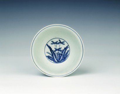Blue and white bowl with cabbage-like flowers, Ming dynasty, China, 1550-1580. Artist: Unknown