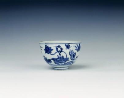 Blue and white bowl, Ming dynasty, China, 1550-1599. Artist: Unknown