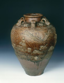 Martaban type jar, Cham culture (?) c1300-1470. Artist: Unknown