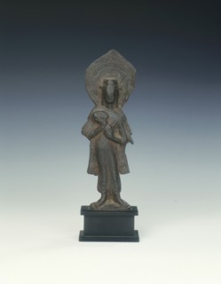 Standing bodhisattva, Six Dynasties, China, early 6th century. Artist: Unknown