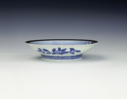 Nabeshima polychrome dish, Kyoho Era, middle Edo period, Japan, 1716-1736. Artist: Unknown