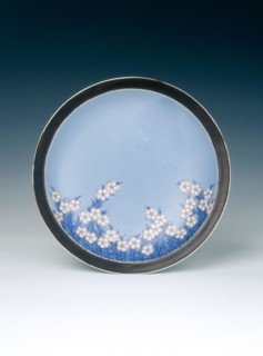 Nabeshima polychrome dish, Kyoho Era, middle Edo period, Japan, 1716-1736. Artist: Unknown