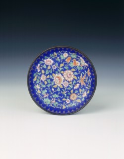 Canton enamel bowl, Daoguang period, Qing dynasty, China, 1820-1850. Artist: Unknown